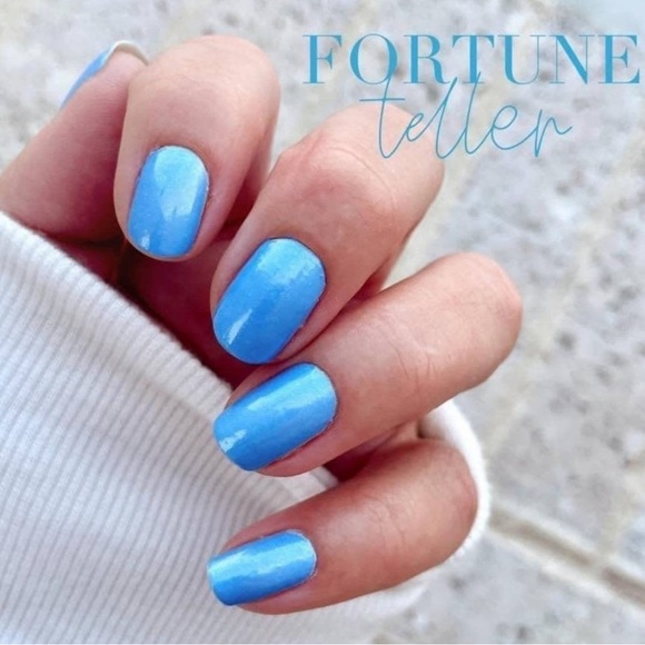 *Retired* Color Street: Fortune Teller | Boardwalk Blue Shimmer Spring Summer - Picture 5 of 10